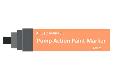 Water Based Pump Action Marker Marker dla artysty 1mm 3mm 7mm Vivid Color