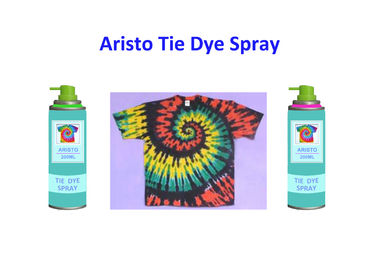 Zmywalny kolor tkaniny Tie Dye Tusz na bazie wody 200 ml Tie Dye Spray
