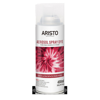 Aristo Tie Fabric Dye Spray Tapicerka do różnych koszulek DIY Łatwo