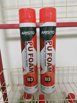 Jednoskładnikowy rozszerzający się B3 750ml łatwopalnej pianki PU CTI