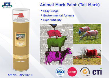 Szybkoschnący Wodoodporny Spray Farba Mark Animal dla Świni / Owca / Koń Ogon Fioletowy Czerwony Zielony