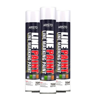 Aristo 750 ml Linia Marker Farba w aerozolu Znakowanie linii Farba w sprayu na drogę